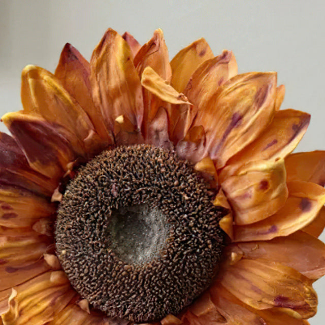 10.63″ Sunflower Faux Flower Indoor Outdoor Decor Details 2 091039
