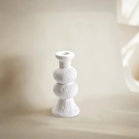 Handmade Vintage Ceramic Vase and Candle Holder