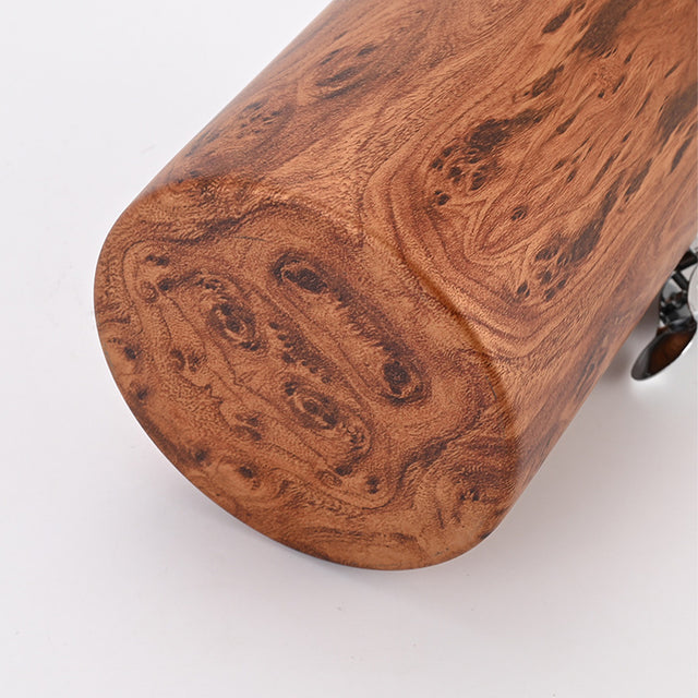 304 stainless steel brown cylinder storage jar details