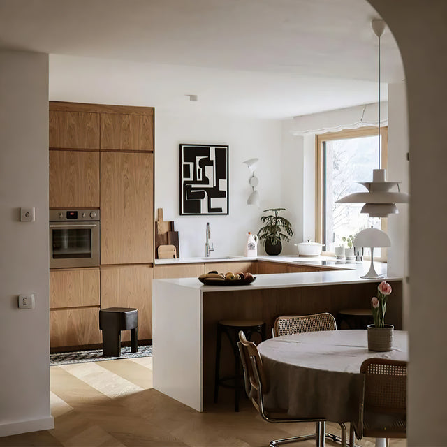 4 piece ceramic seasoning bottle set on the counter