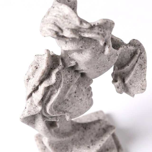 Abstract Profile Close Up On Sculpture
