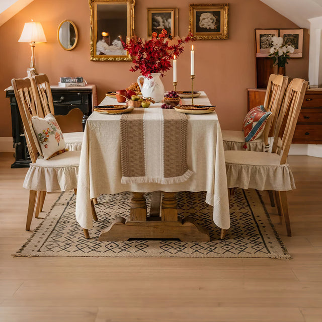 American-Style-Khaki-Woven-Hemp-Rope-Table-Runner-Scene-072404