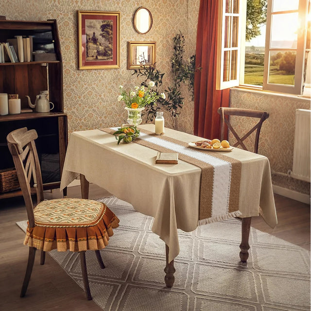 American-Style-Khaki-Woven-Hemp-Rope-Table-Runner-Scene-072407