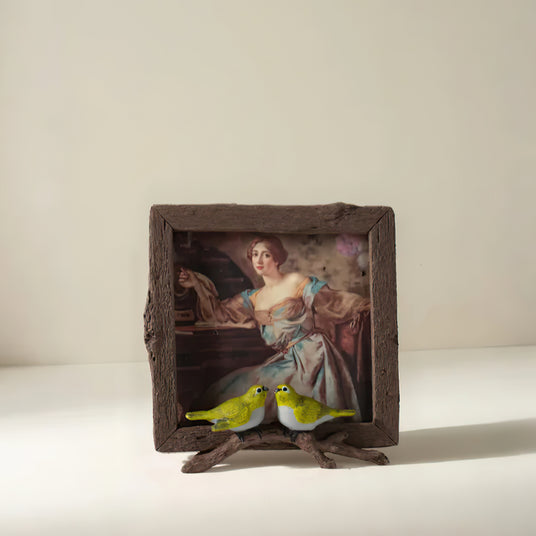 American-vintage-resin-bird-themed-picture-frame-0609
