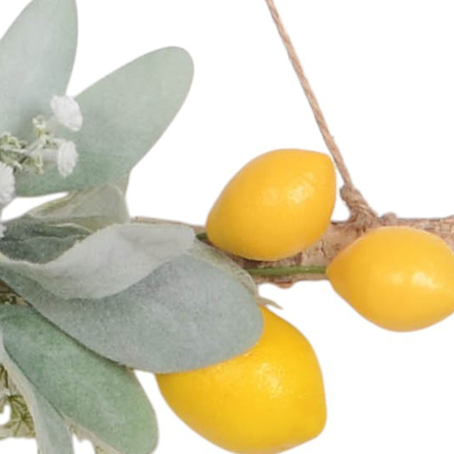 Artificial Hanging Lemon Branch details