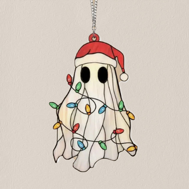 Cute Halloween Ghost Acrylic Home Hanging Decor 081123