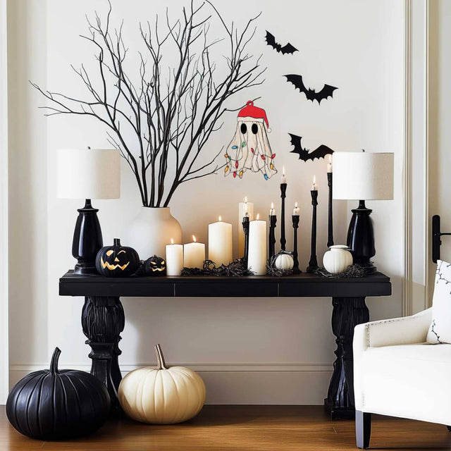 Cute Halloween Ghost Acrylic Home Hanging Decor Above The Candles 081123