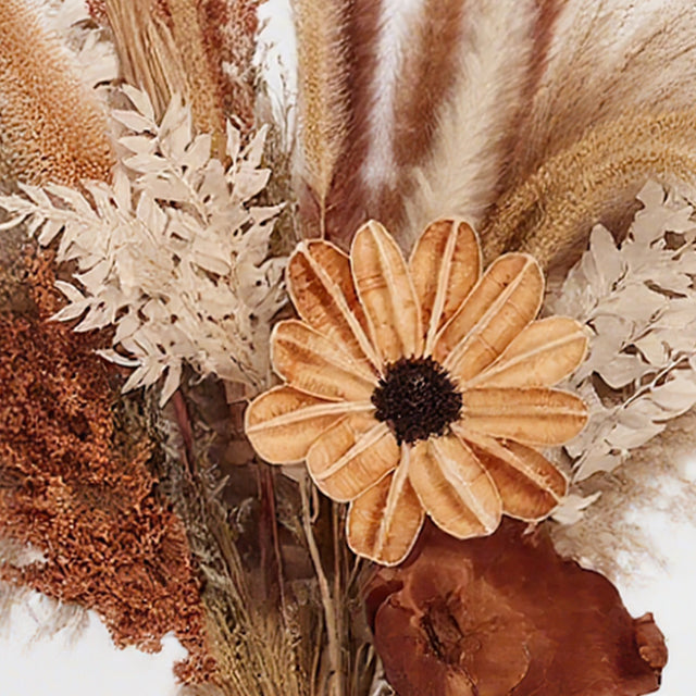 Decorative Natural Dried Flower Bouquet with Pampas Grass Details 1 091043