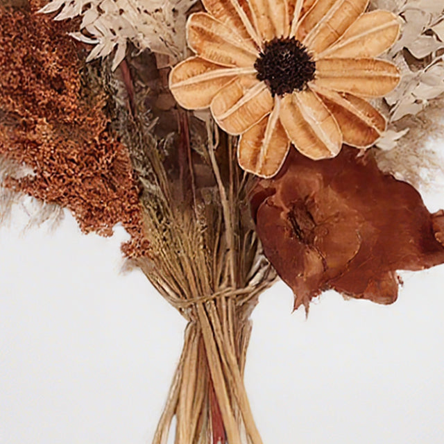Decorative Natural Dried Flower Bouquet with Pampas Grass Details 2 091043