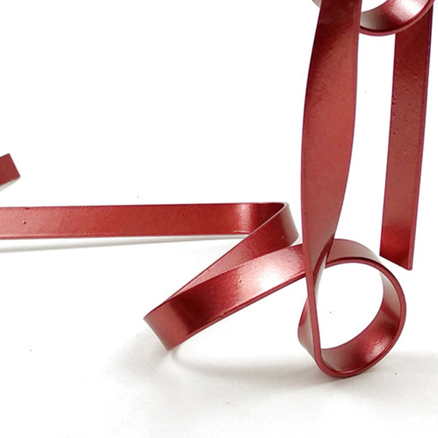 Elegant Floating Metal Ribbon Wine Rack Creative Balancing Sculpture for Modern Home Office Decor Details 2 090928