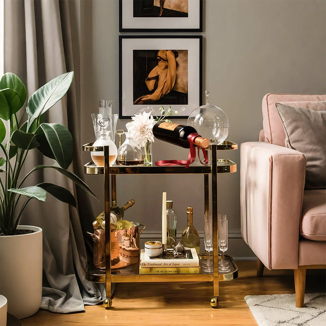 Elegant Floating Metal Ribbon Wine Rack Creative Balancing Sculpture for Modern Home Office Decor On The Bar Cart 090928