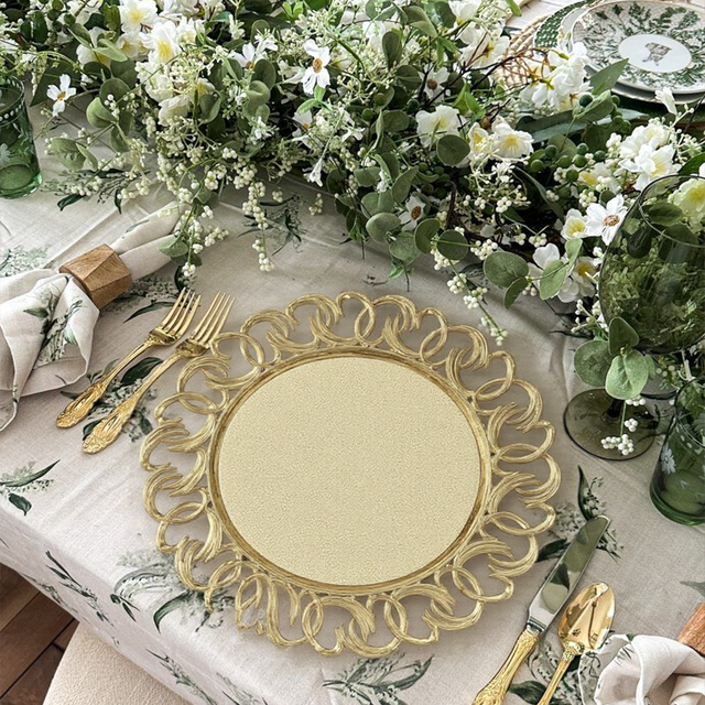 European-Style-PP-Plastic-Gold-Decorative-Tray-Scene-0703