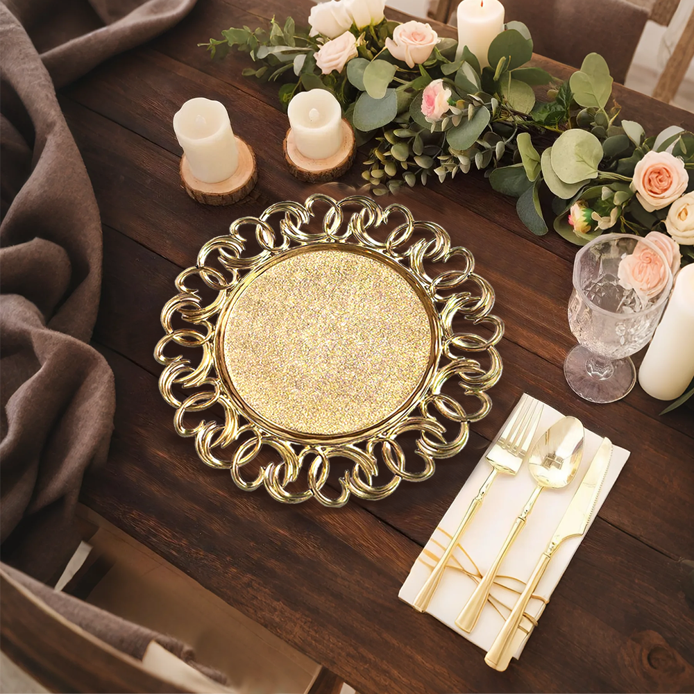 European-Style-PP-Plastic-Gold-Decorative-Tray-Scene-07033