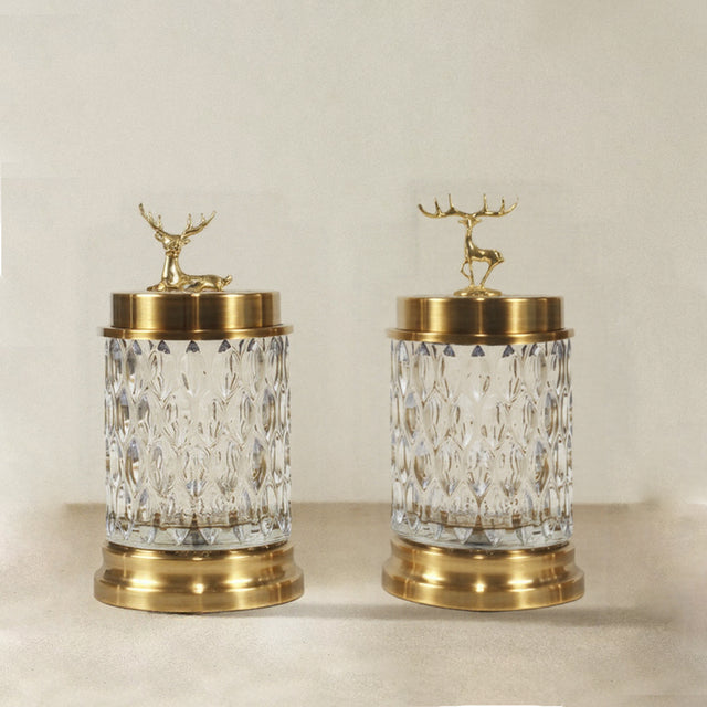 European-style-metal-glass-elk-storage-jar-0627