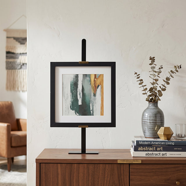 Frame decoration on sideboard