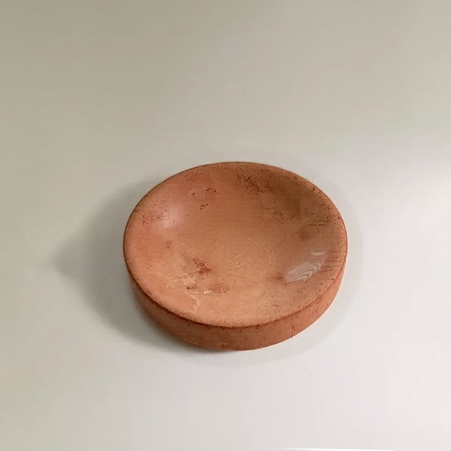 French Vintage Luxury-Style Natural Round Marble Tray
