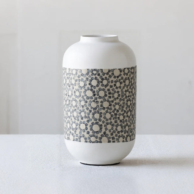 French-style-natural-shell-dry-flower-vase-0607