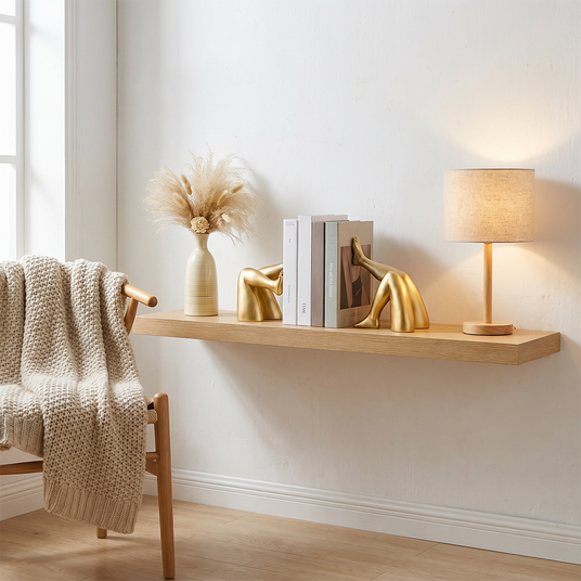 Golden bookends vase flowers luxury chair