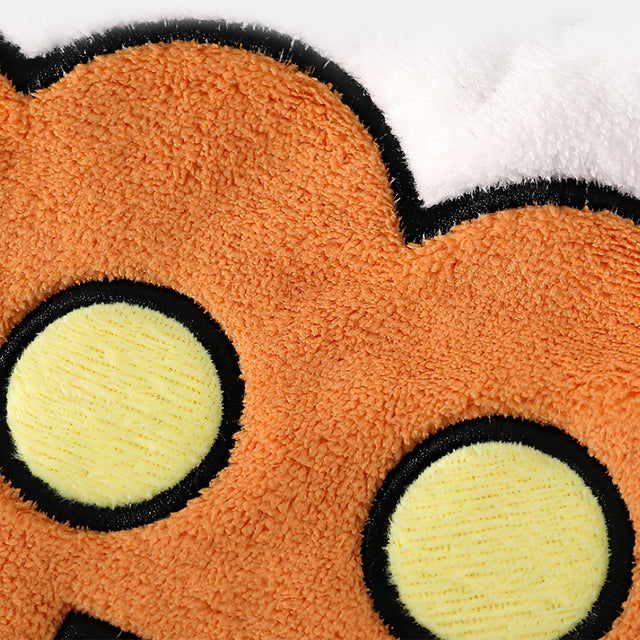 Halloween Cartoon Pumpkin Ghost Coral Velvet Hand Towel Details 2 080734