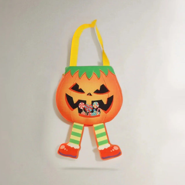 Halloween Creative Pumpkin Candy Treat Handbag 080829