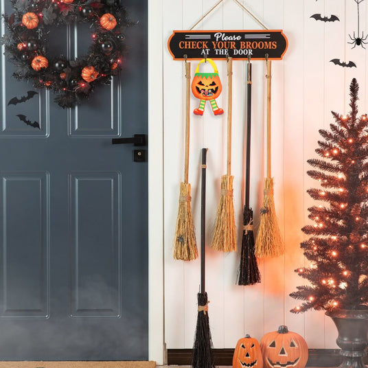 Halloween Creative Pumpkin Candy Treat Handbag On The Pothook 080829