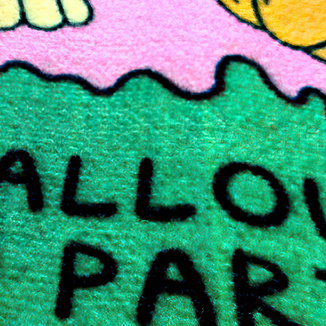 Halloween Skull Door Mat Kitchen Bathroom Mat Details 1 081227