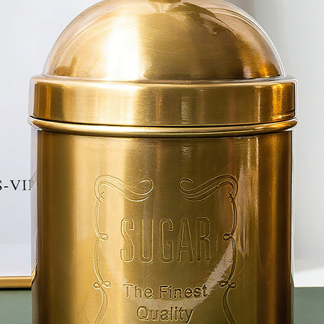 Hand Made Brass Carved Storage Jars Set Details 3 081336