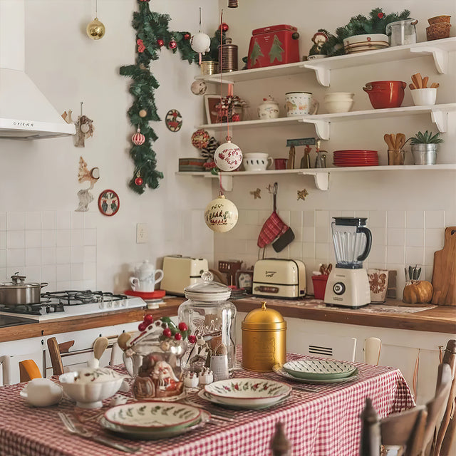 Hand Made Brass Carved Storage Jars Set On The Dining Table 081336