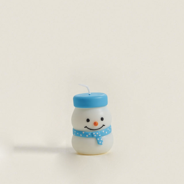 Handcrafted Snowman Aromatherapy Candle 090521