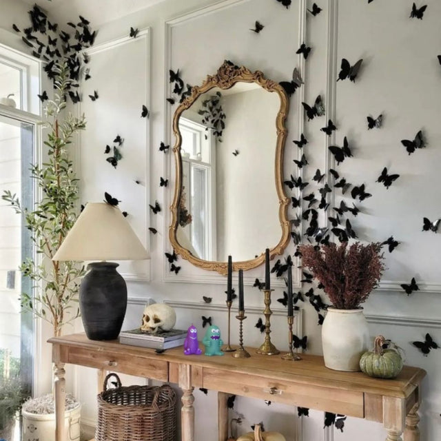 Handmade Cartoon Terracotta Figurine Scented Candle In Front Of The Mirror 081208