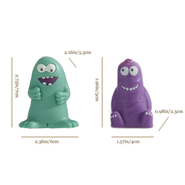 Handmade Cartoon Terracotta Figurine Scented Candle Size Chart 081208