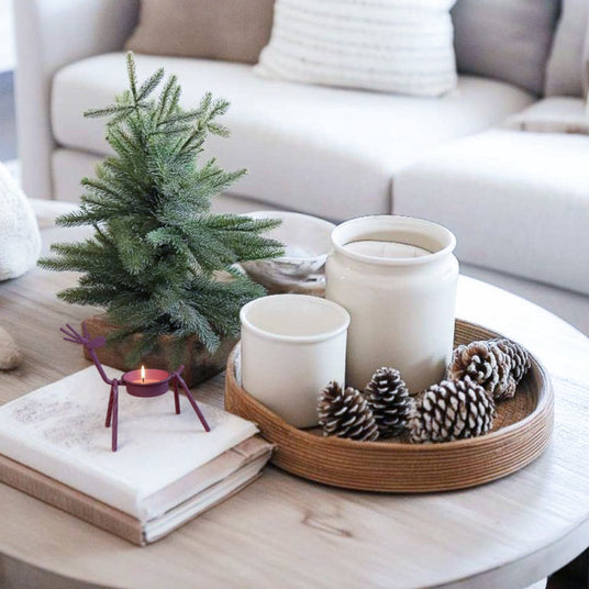 Iron Metal Deer-Shaped Candle Holder Standing Ornament On The Book 090515