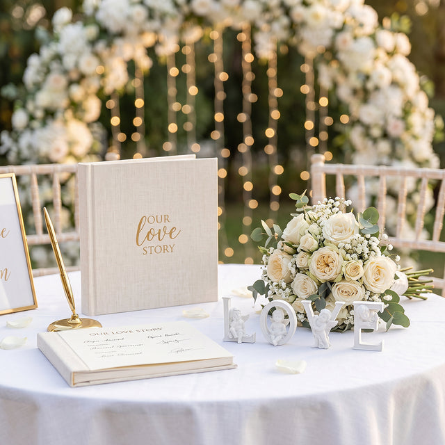LOVE Letter Set On Wedding Table