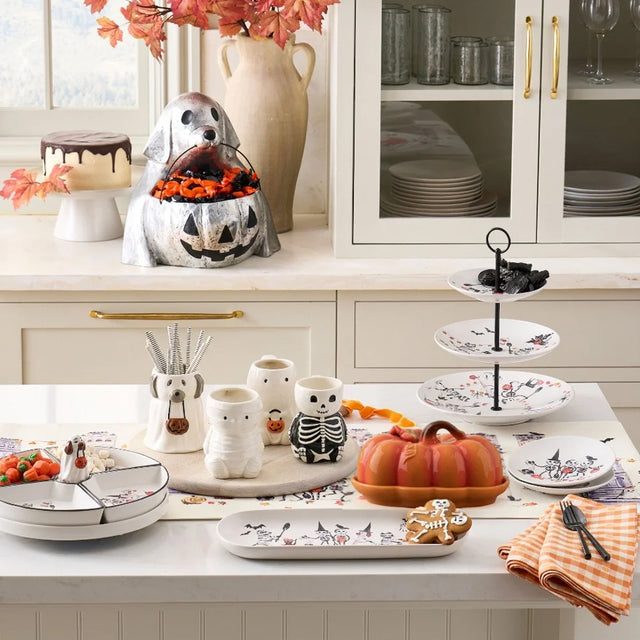 Light Luxury Pumpkin Shaped Ceramic Plate Butter In The Kitchen 081112