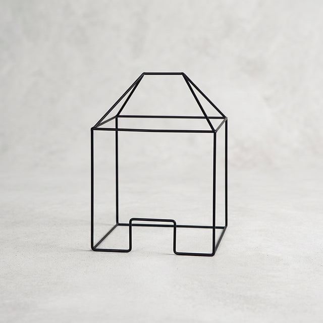 M black wire house ornament