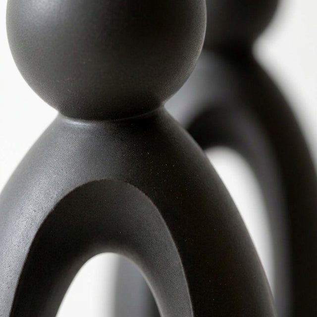 Matte Black Surface Texture Close Up