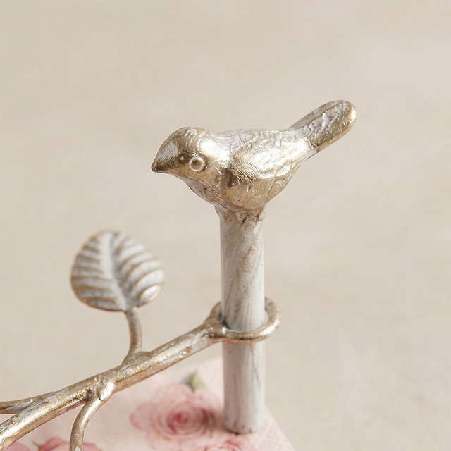 Metal Bird Pillar Head Detail