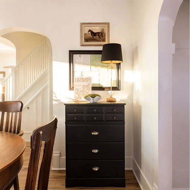 Minimalist Faux Metal-Look Book Sculpture Vintage Book Stack Decor On The Chest Of Drawer 090927