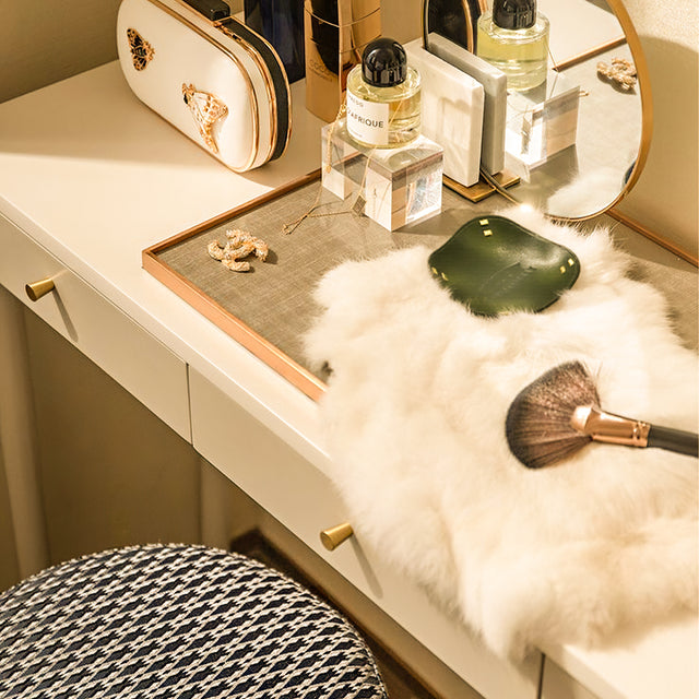 Minimalist Leather Catch All Tray Nordic Retro Valet Dish for Keys Jewelry Watch Storage On The Dresser 090929