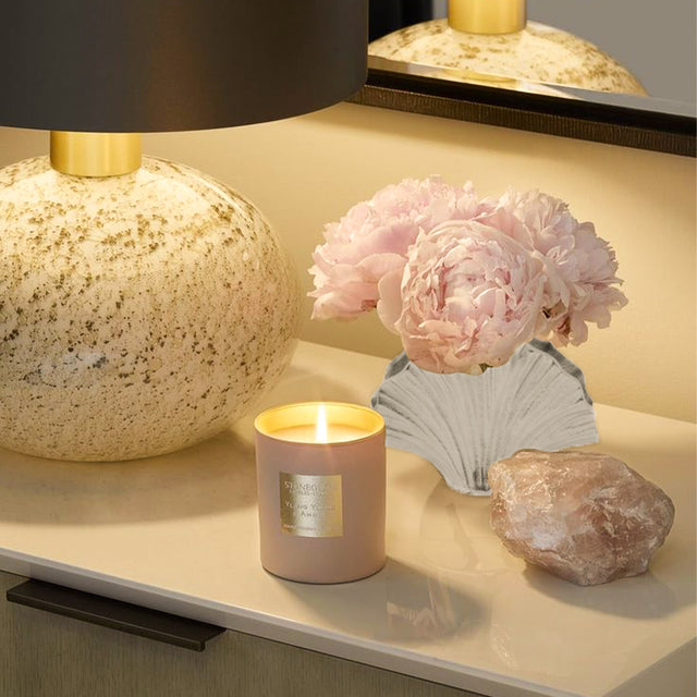 Modern Luxury Metal Aluminum Silver Ginkgo Leaf-Shaped Vase Decorative Ornament Besides The Lamp 090812