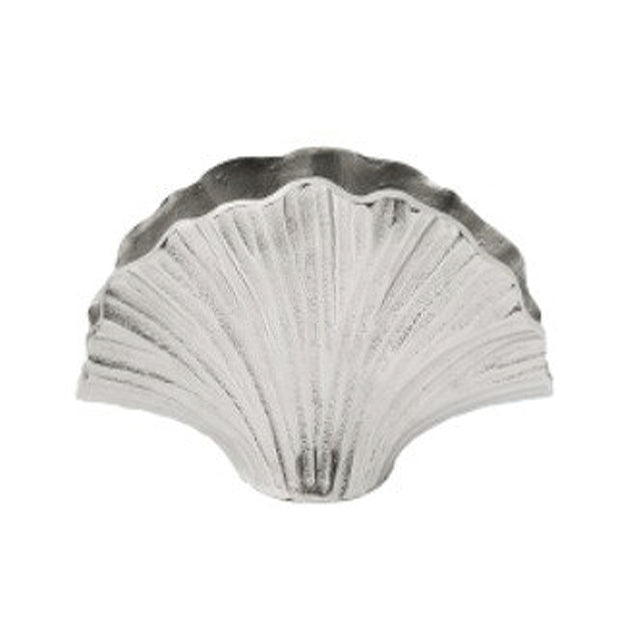 Modern Luxury Metal Aluminum Silver Ginkgo Leaf-Shaped Vase Decorative Ornament Details 090812