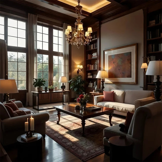 Modern Luxury Minimalist Hand-Woven Orange-Brown Cushion Pillow in the Living Room