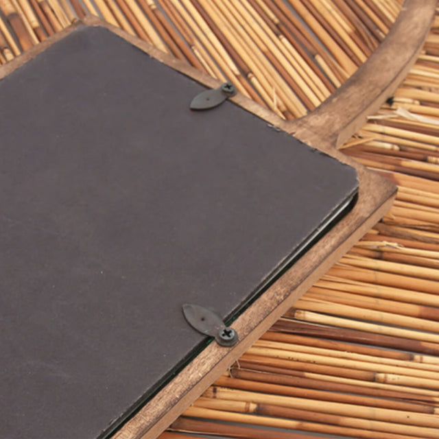 Moroccan-Wabi-Sabi-wall-hanging-picture-frame-with-reed-decor-close-up-06092