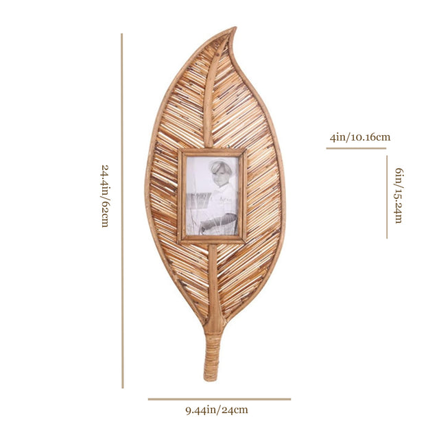 Moroccan-Wabi-Sabi-wall-hanging-picture-frame-with-reed-decor-size-06091