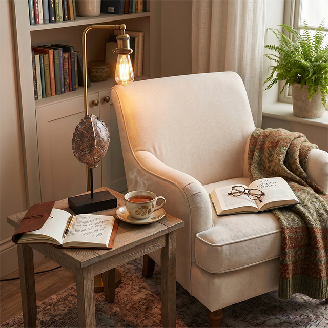 Ornament in cozy living corner