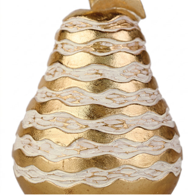 Pear Wavy Texture Close Up Detail