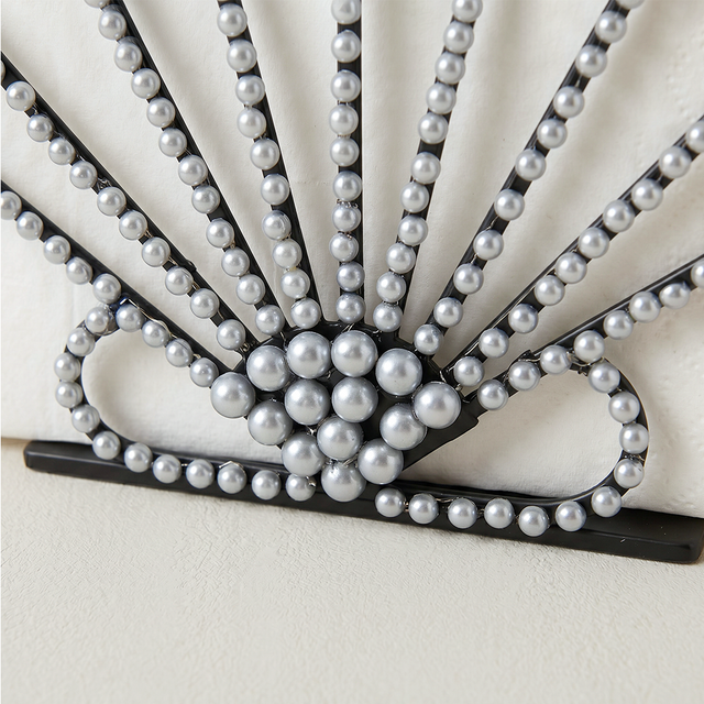 Pearl Embellished Base Close Up Detail
