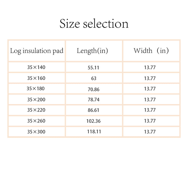 Plush Embroidered Green Christmas Tree Table Runner Size Chart 081446