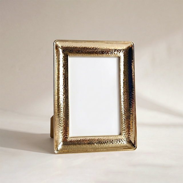 Rectangle Gold Frame With Family Photo