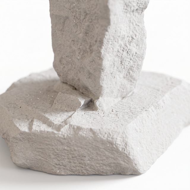Rough textur base and torso detail shot